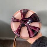 Vintage blown glass lamp base from the 1930s