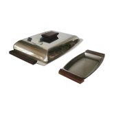 Lundtofte Denmark service set in stainless steel and rosewood