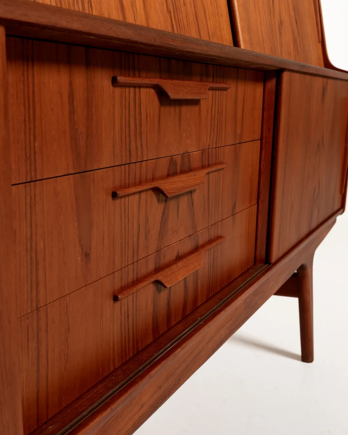 Danish Teak Highboard, 1960s