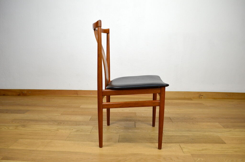Suite of 6 danish chairs Henning Sorensen 1960