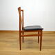 Suite of 6 danish chairs Henning Sorensen 1960