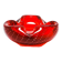 Sommerso Murano glass bowl by G. Ferro, Italy, 1950s