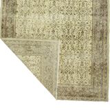 One-of-a-kind turkish handwoven vintage rug - rustic vintage charm 243x 159 cm
