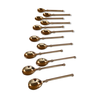 Set of 12 dessert spoons