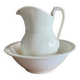 Pitcher and basin Creil and Montereau