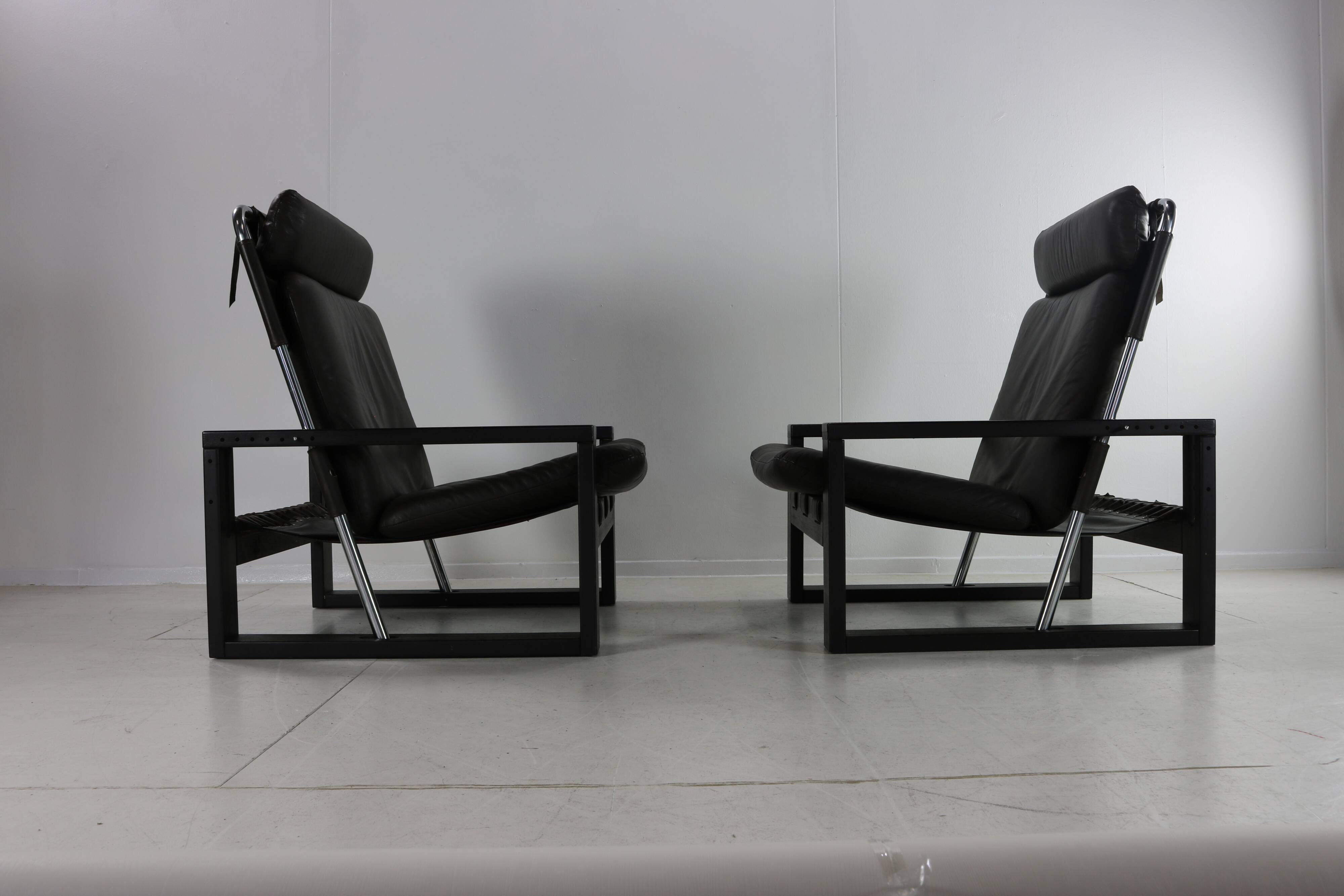 Ensemble de deux chaises longues de Sonja Wasseur