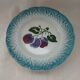 8 antique earthenware dessert plates