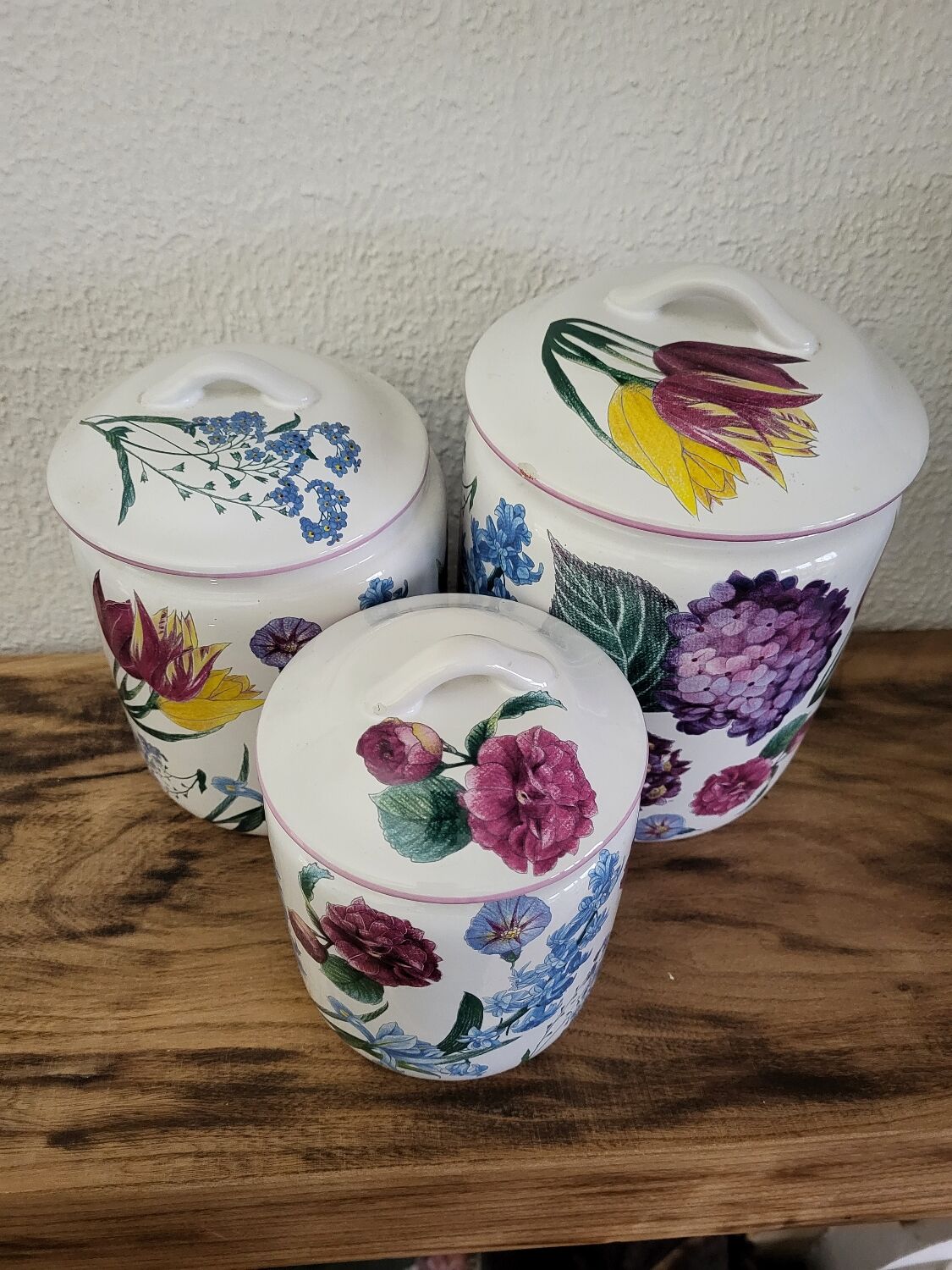 Floral jars