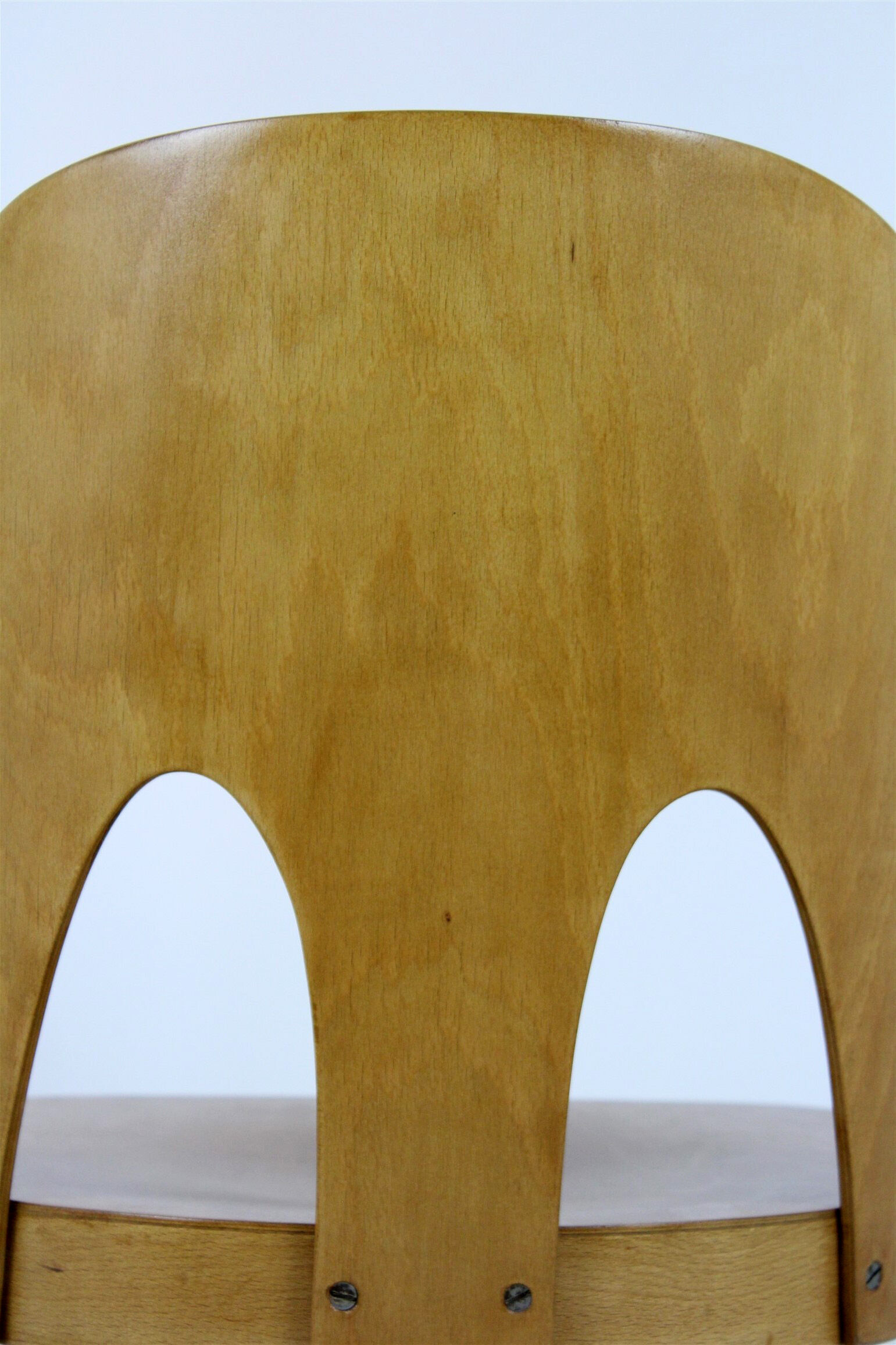 Wooden chairs by oswald haerdtl for ton (thonet), 1960s, set of 4