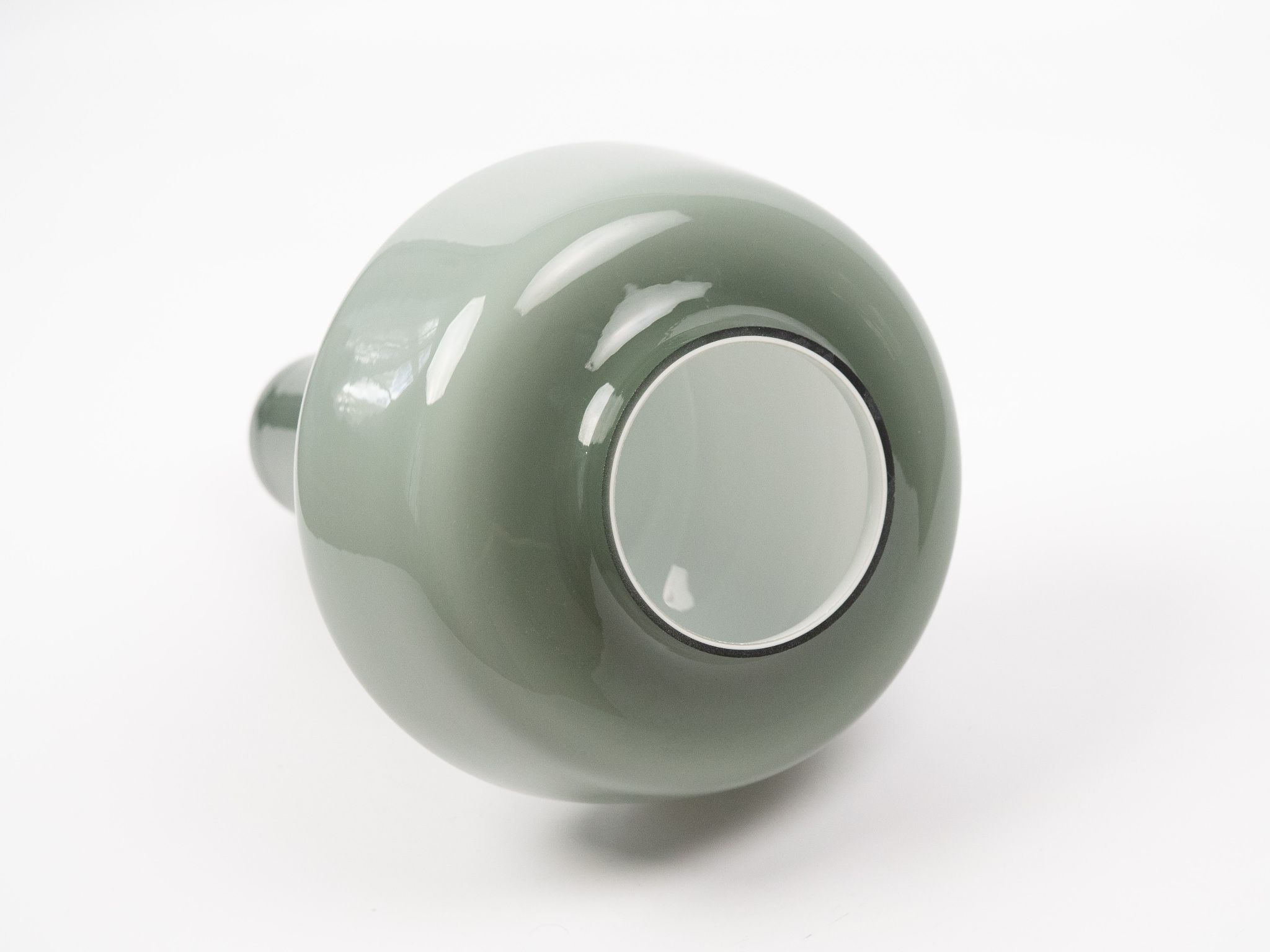 Danish vintage Kreta pendant lamp by Jacob E. Bang, Holmegaard, 1964