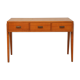 3-drawer console with compass feet, 1960