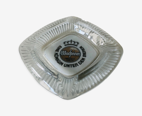 Cendrier vintage en verre