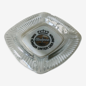 Vintage glass ashtray