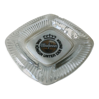 Vintage glass ashtray