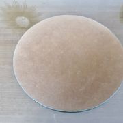 Old round, beveled, art deco mirror, 1940s-50s