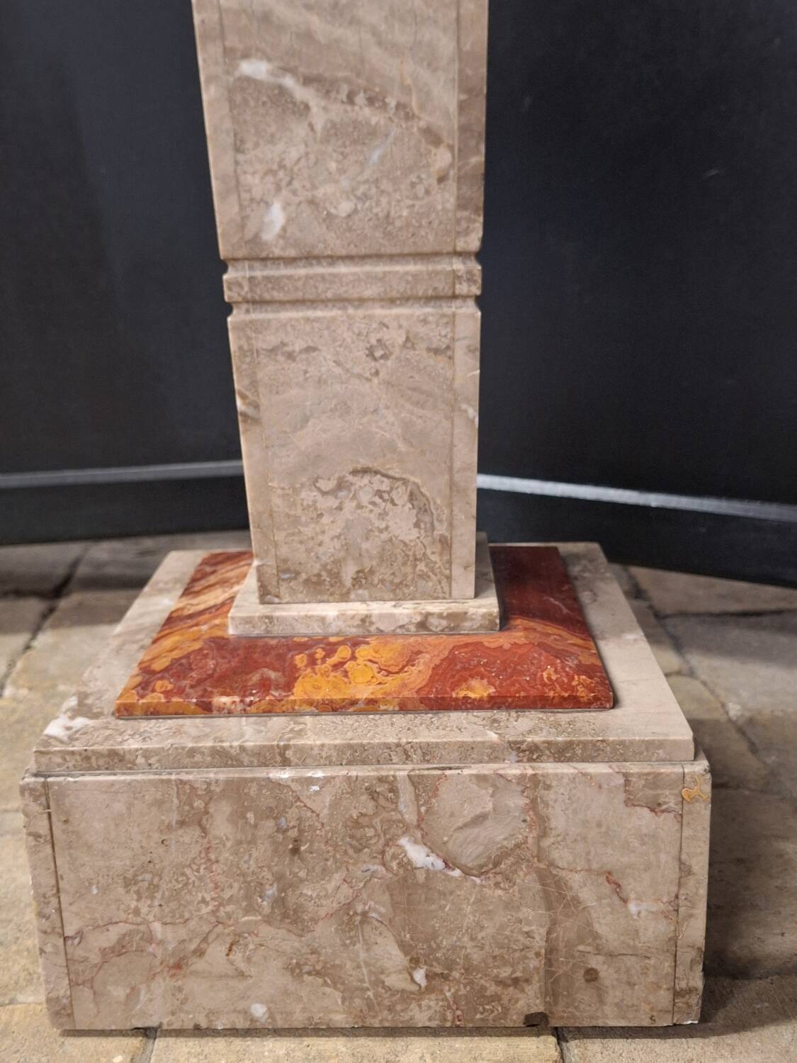 Art Deco marble column