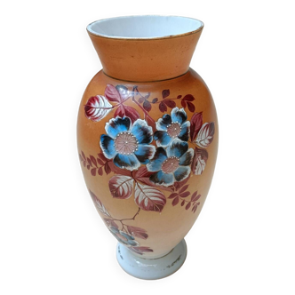 Baluster vase with vintage reliefs