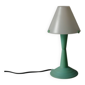 Veneta Lumi Lulù Table Lamp, Beige ABS, Postmodern, Italy, 1980s.