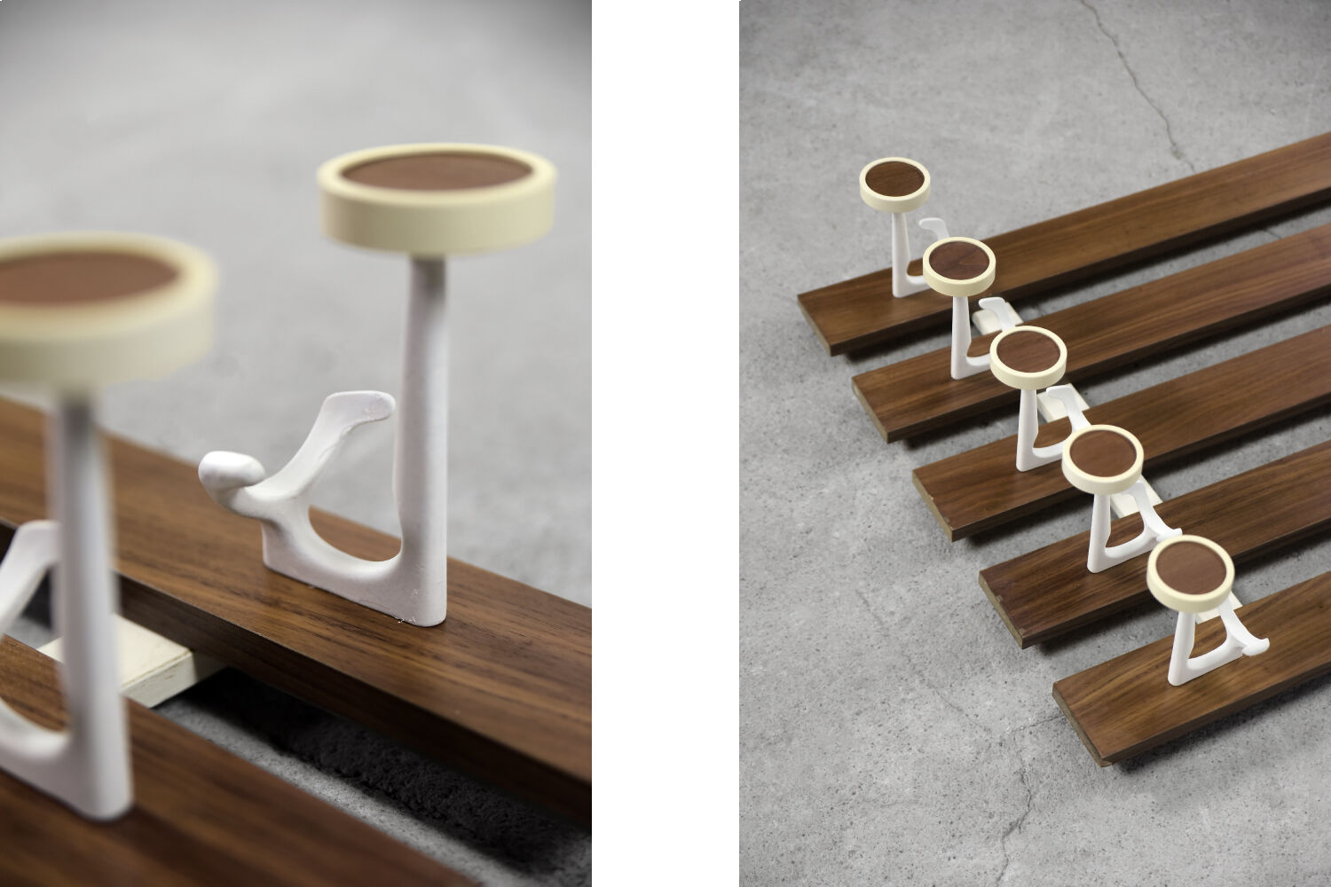 Vintage Mid-Century Scandinavian Modern Teak Wall Coat Rack, 1950s