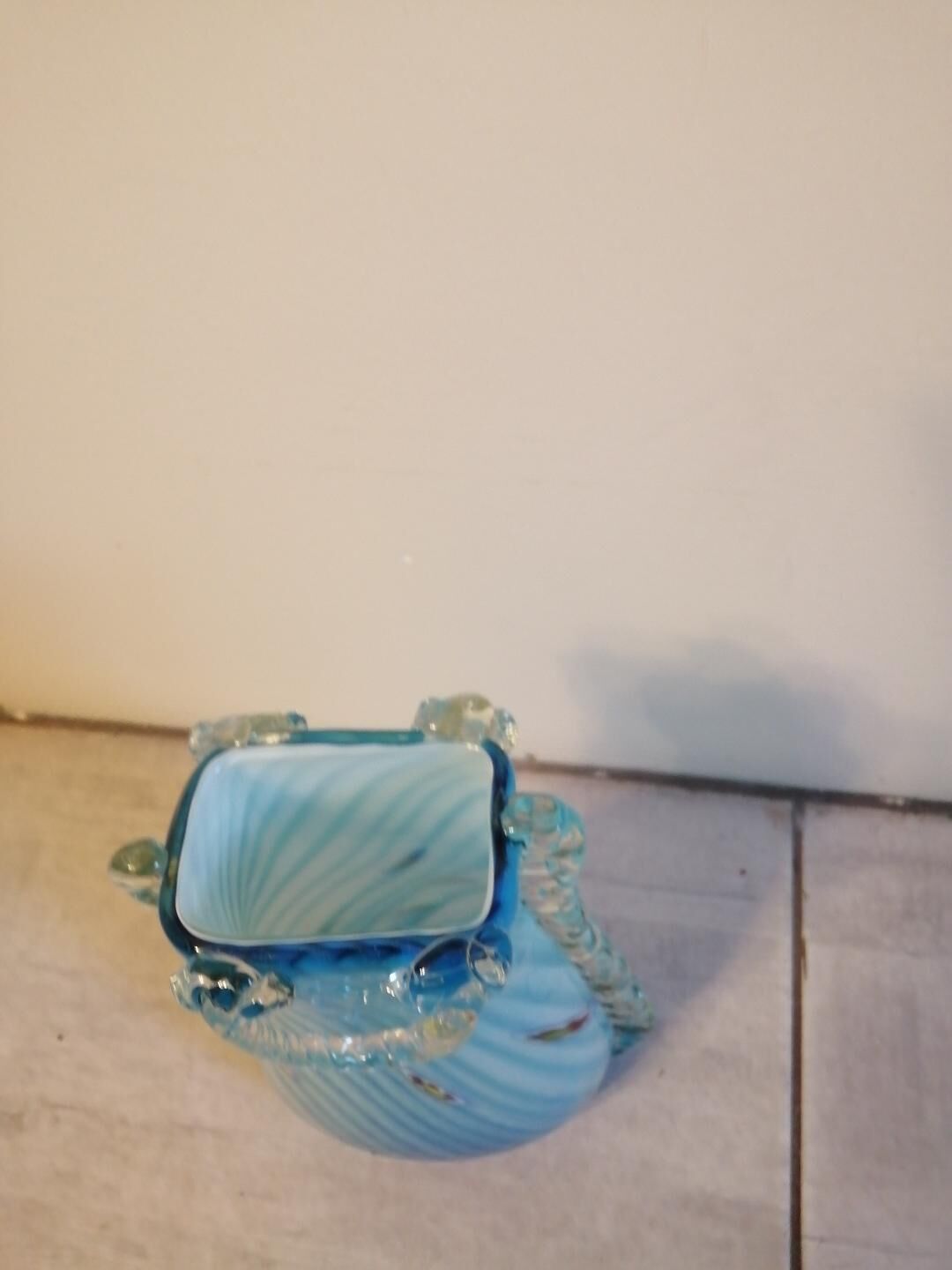 Vase muticouches soufflé à la bouche Murano