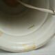 Pair of legs of ceramic lamp basketry italy vintage
