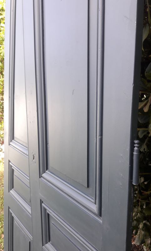 Paire de portes 222x97,5cm de placard