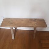 Small wooden bench
