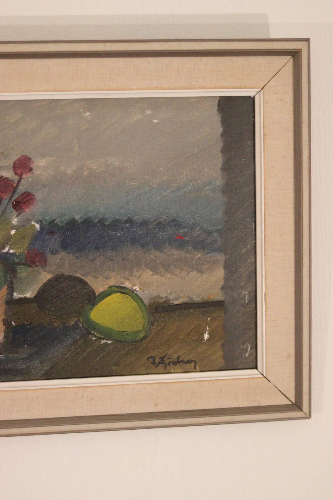 « Motif floral » par B. Sjööberg