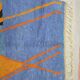 Handmade natural Berber rug 2.5x1.5 m