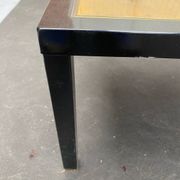 Table basse metal noir