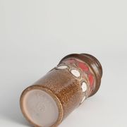 Mid-Century Modern Brown Ceramic Vase by VEB Haldensleben, East Germany, 1960s