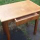 wooden farm table