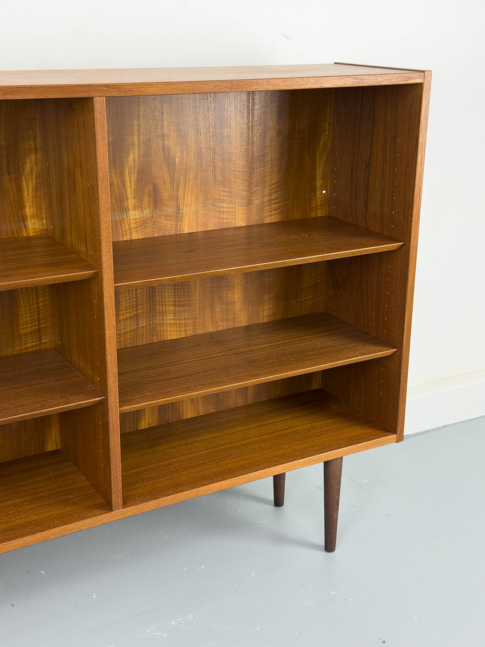 Vintage Danish Teak Bookshelf by Carlo Jensen for Hundevad & Co., 1960s