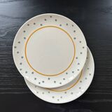 Duo of Primefleur Gien plates
