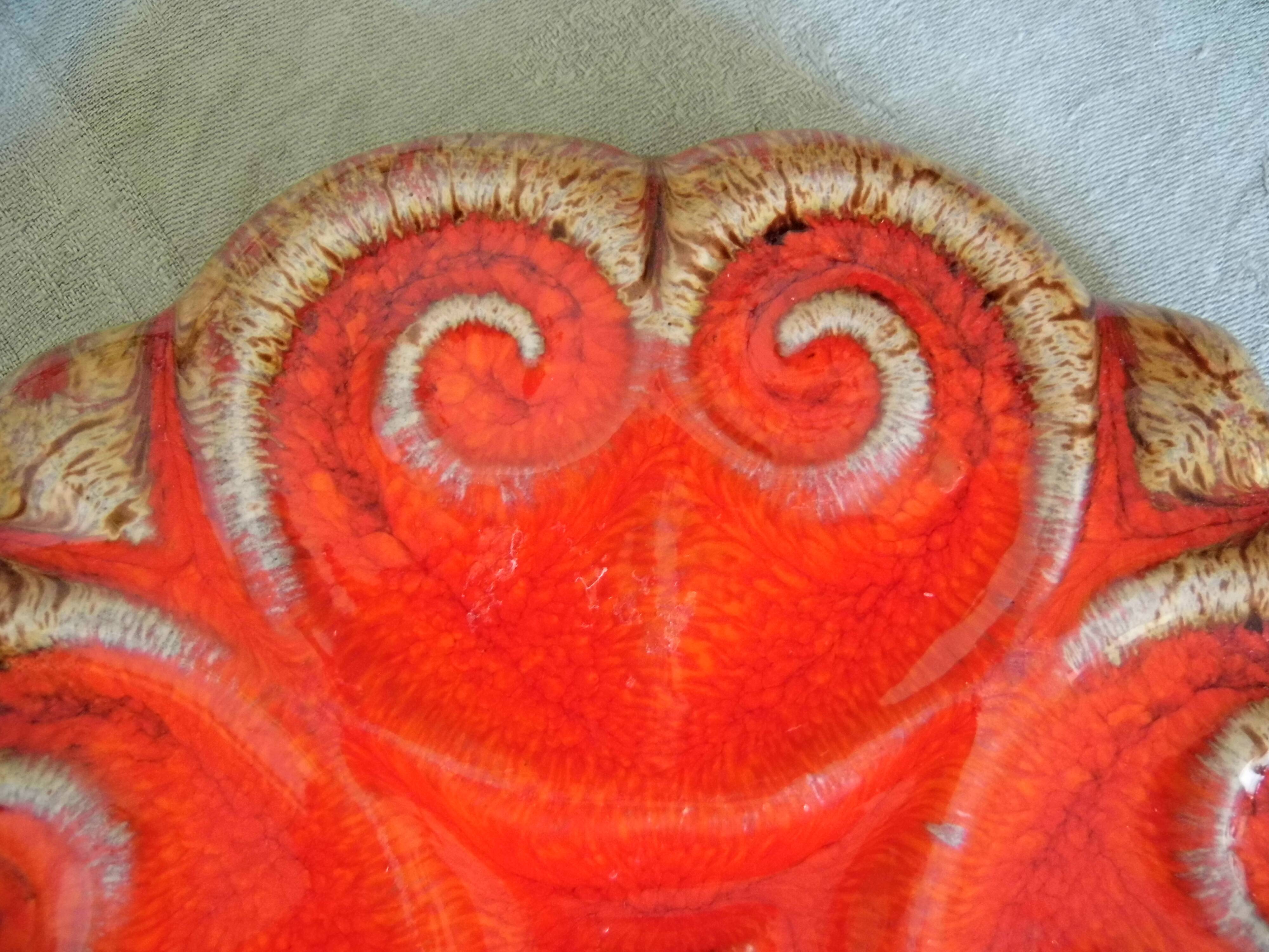 Trivet, Vallauris Vintage ceramic