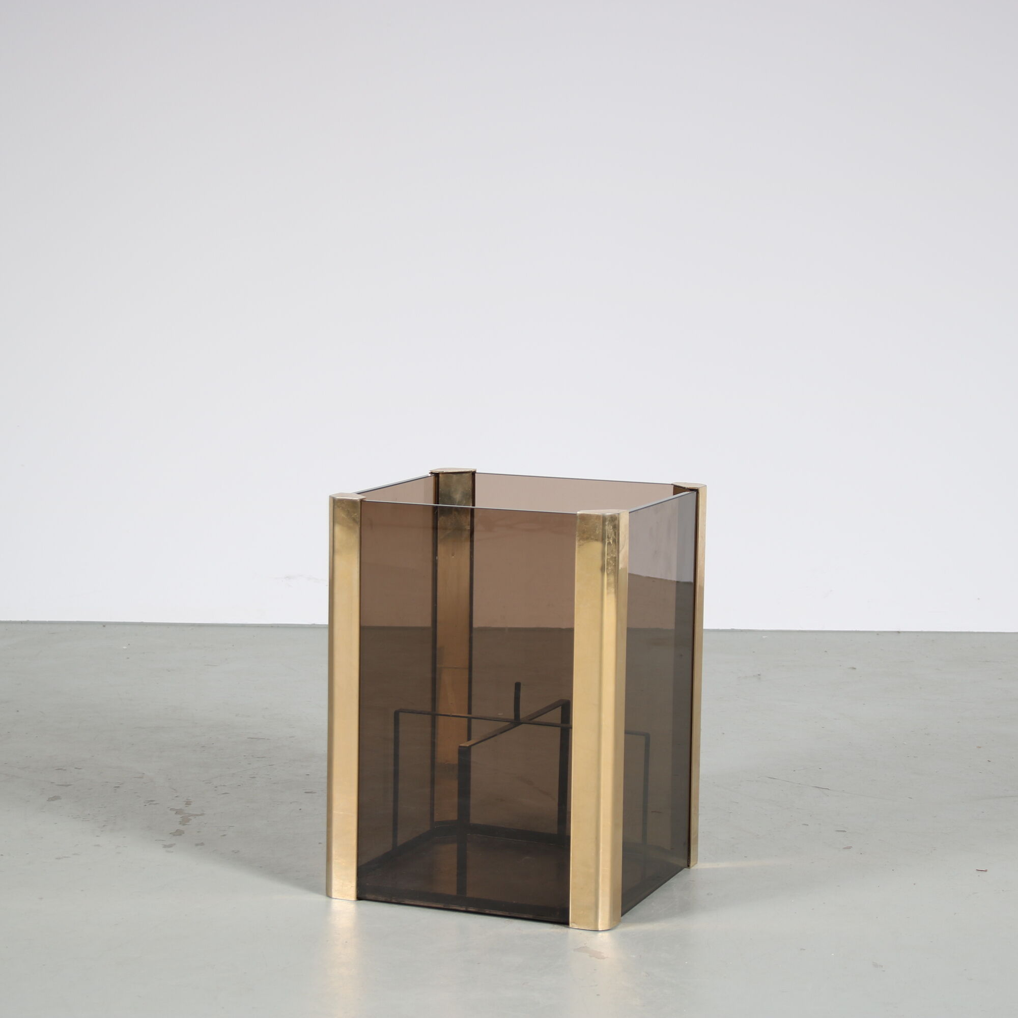 1970s umbrella stand by pierangelo galotti for galotti & radice, italy