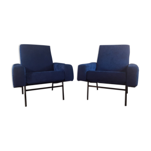 Paire de fauteuils Guariche,