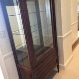 Vitrine en acajou
