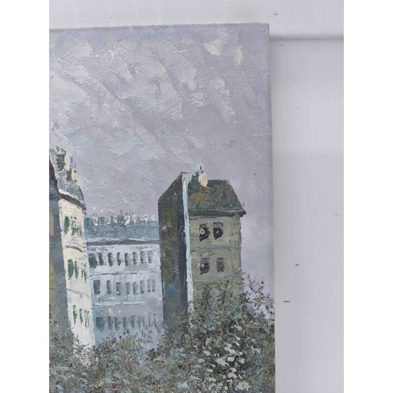 Oil on canvas: Louis Anthony Burnett