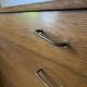 Commode vintage scandinave pieds compas