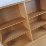 Bibliothèque danoise Hundevad plaqué chêne