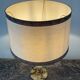 Lamp 70s in onyx and brass