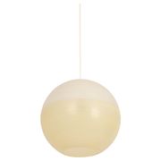 Suspended glass ball lantern by Doria, Germany, 1960s.