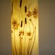 Scandinavian teak and fiberglass lamp 1970