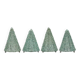 Italian glass and metal table lamp, 1980s