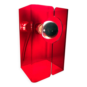 Vintage Table Lamp • V.Red • Space Age • 1970