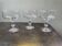 Set of 3 large blown glass champagne bowls