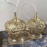 Pair of vintage pendant lights
