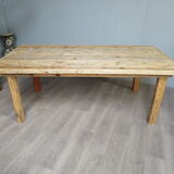 large rustic farmhouse table