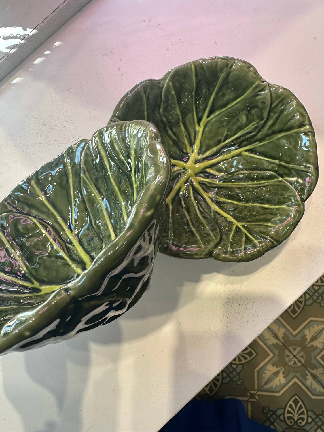 Set of 2 bowls of slushie choux pastry